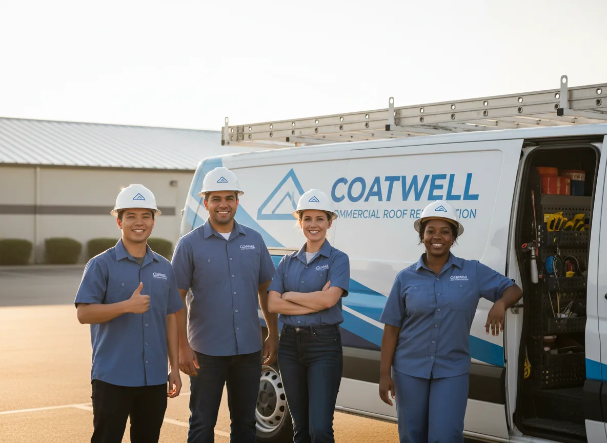 Commercial roof coating company in Strawberry, CA